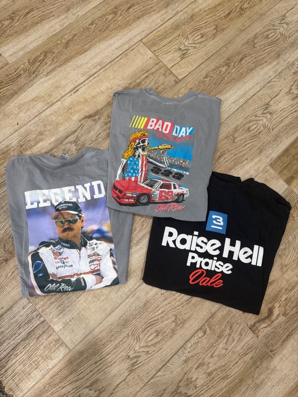 Old Row NASCAR theme shirt bundle xxl